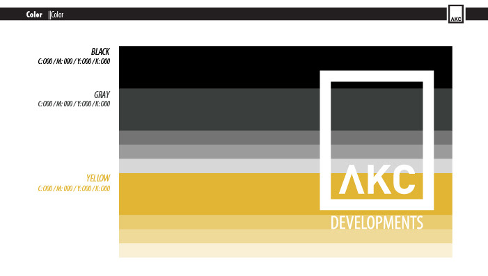 AKC developments manchester brand logo houses identity Website