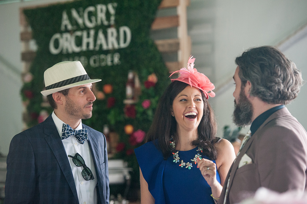 Kentucky Derby Angry Orchard rose alcohol food and beverage f & b Event Design experiential marketing Sponsorship Horse racing