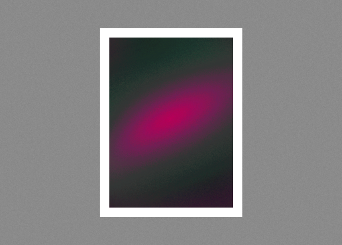 visual gradient poster colorful abstract