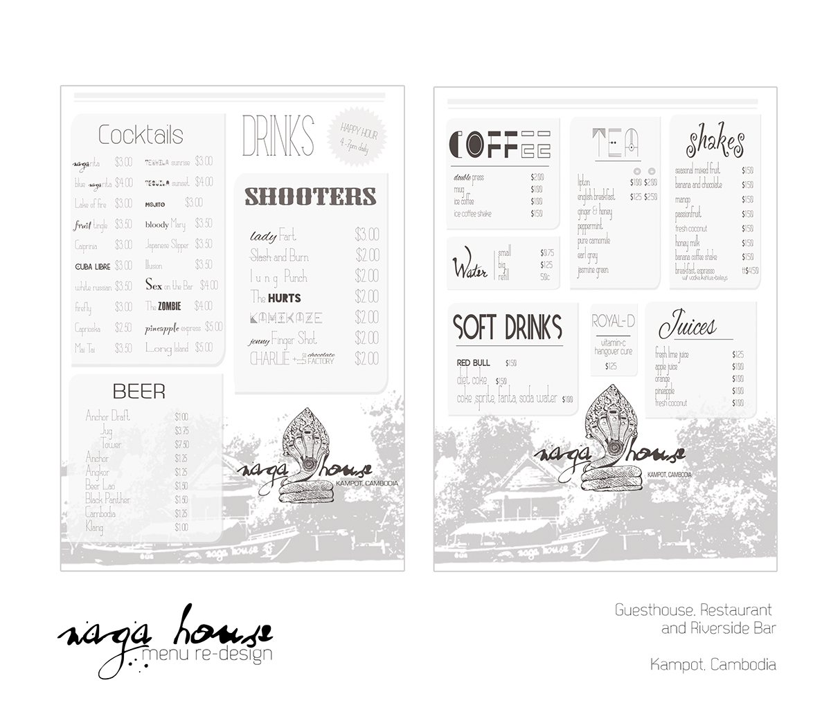 menu design menu custom type type