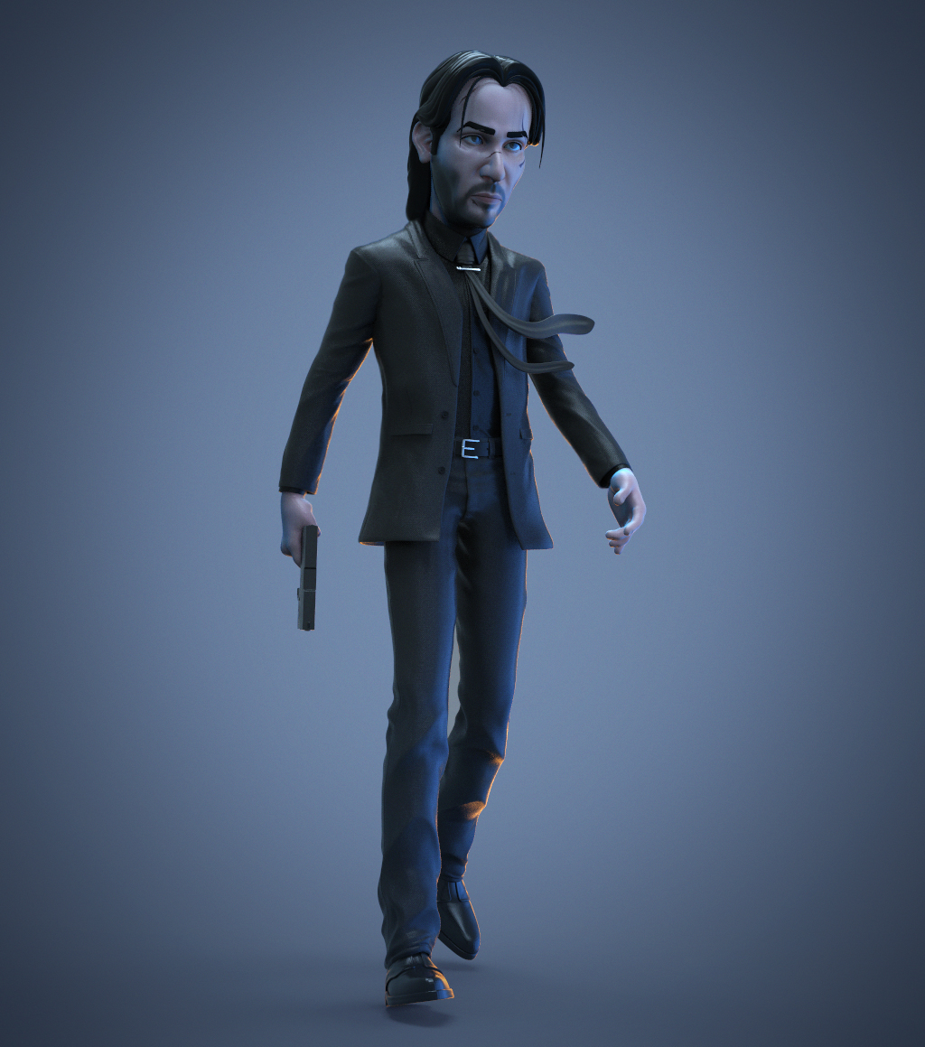 ArtStation - John Wick GFX