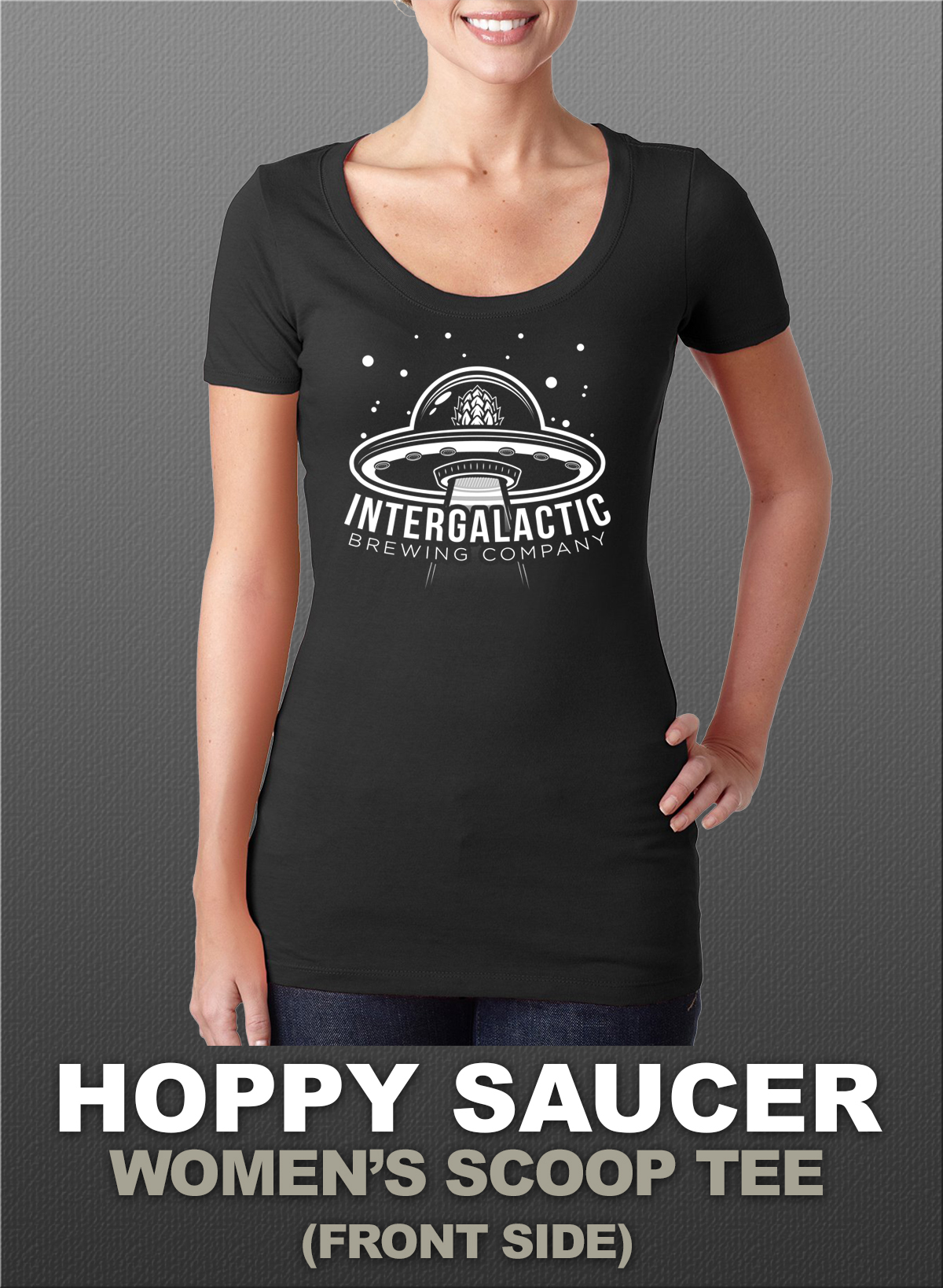 Intergalactic Brewing Company craft beer drink local brewery San Diego beer sci-fi science fiction flying saucer