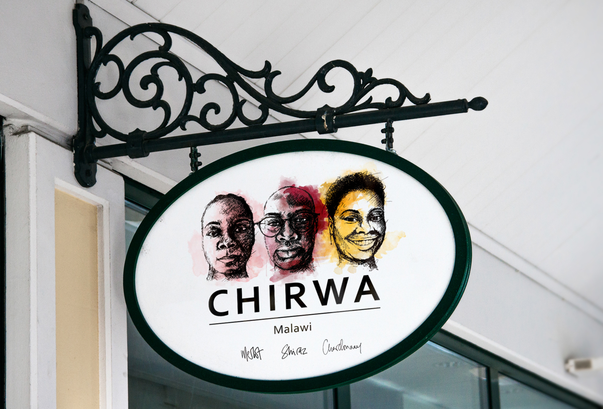 wine brand branding  chirwa malawi hand drawing Logo Design Brand Design