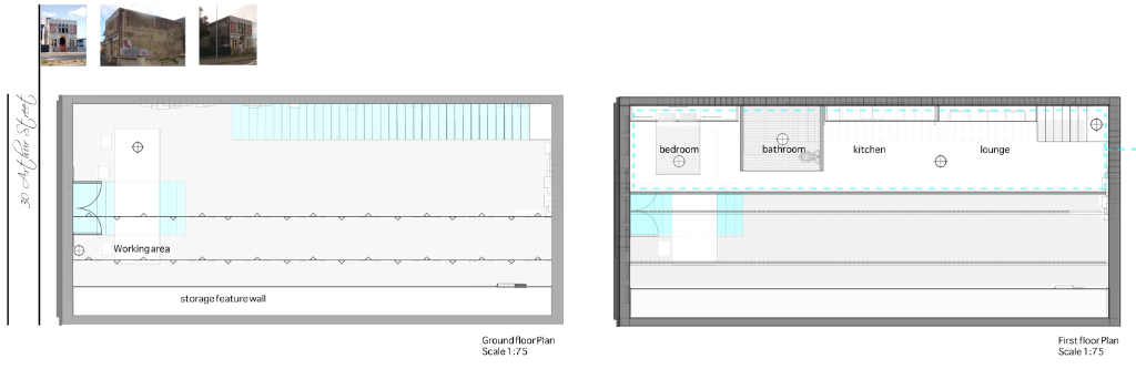 Tara donovan workspace white space curtain dividers installation designer Massey University 2nd year design Spatial Design
