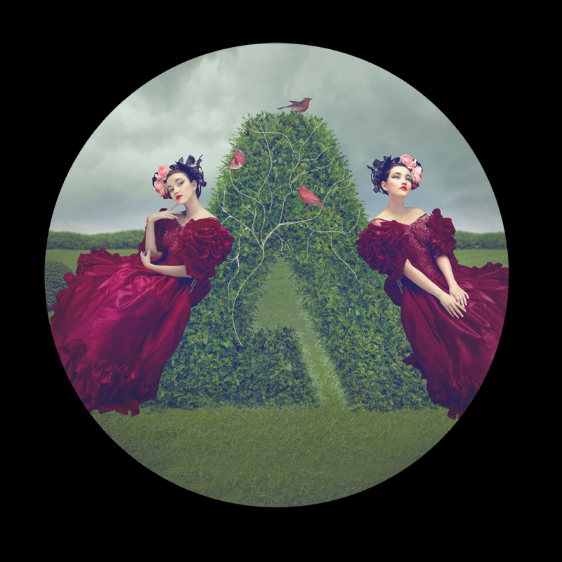 adobe logo activation Project NATALIE SHAU dress garden baroque Adobe Logo Remix Adobe Remix