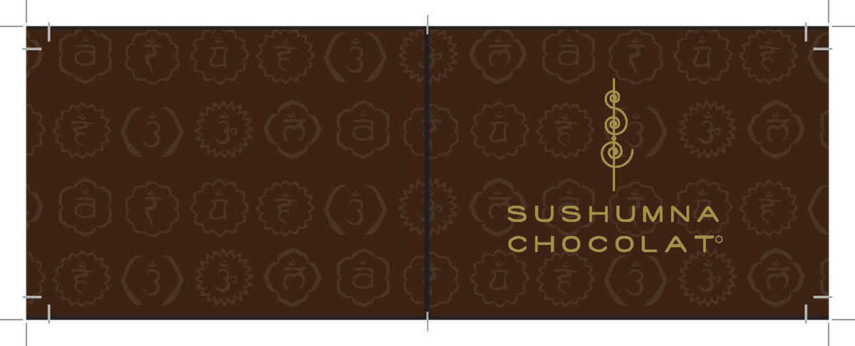 chocolate chakra brown package Booklet