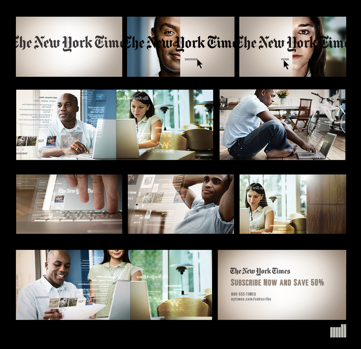 New York Times look development the mill new york city CGI