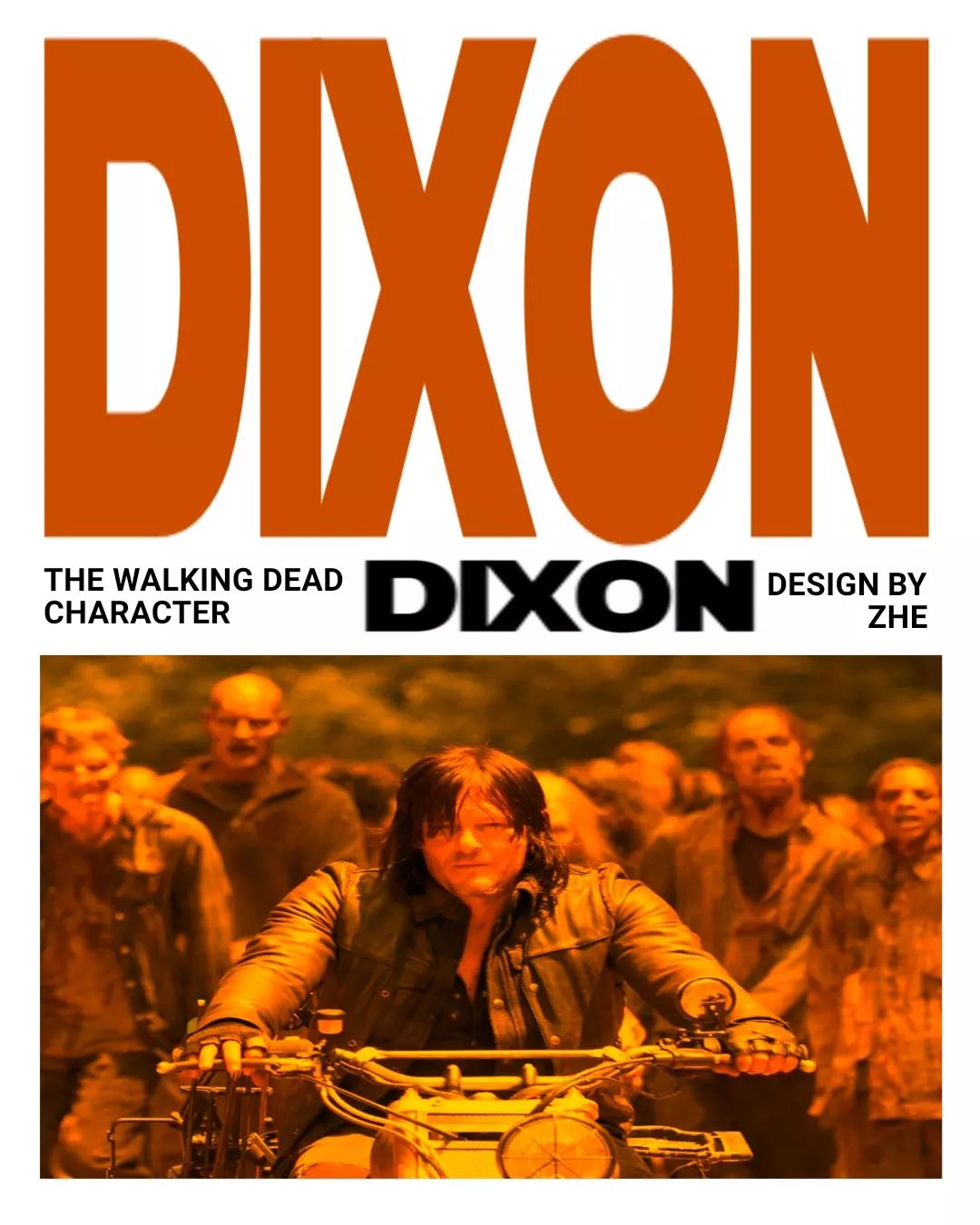 poster daryl dixon The walking Dead