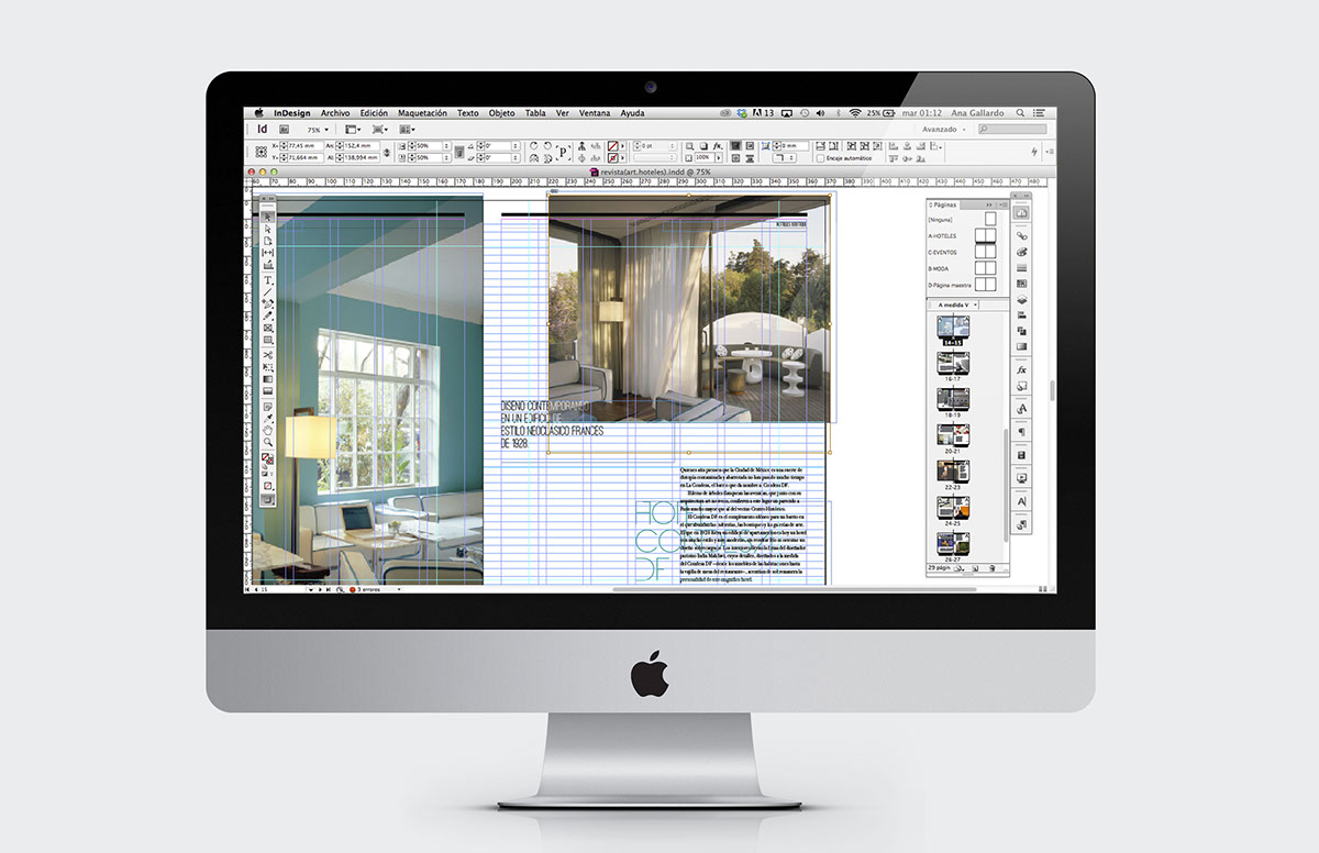 editorial  Magazine  editorialdesign design revista mexico photo interiordesign Interior text Layout layoutdesign