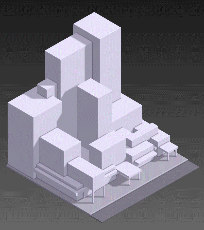3D voxel voxelart pixelart Isometric concept game gamedev unity animation 