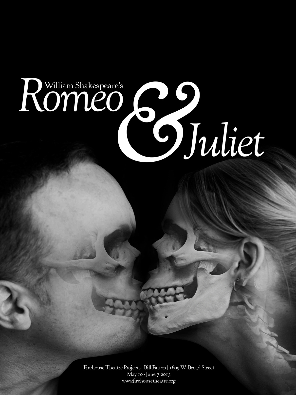 Theatre Romeo and Juliet poster design shakespeare