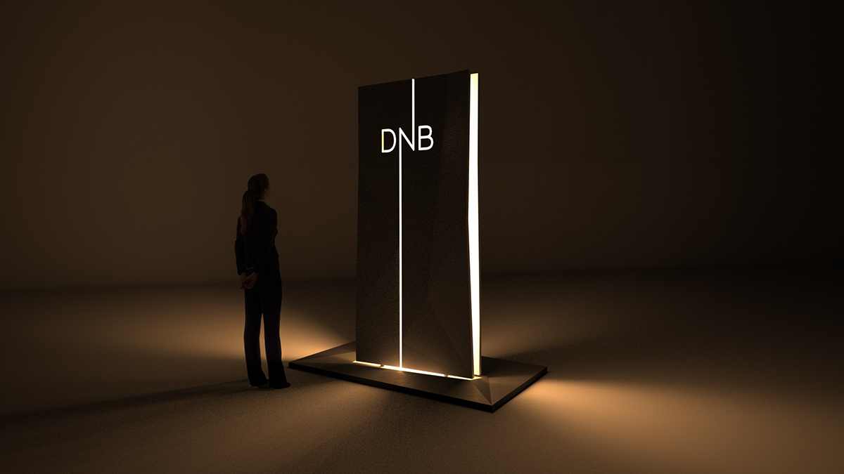 DnB  bank  Norway  Process  prototyping anti Snøhetta card