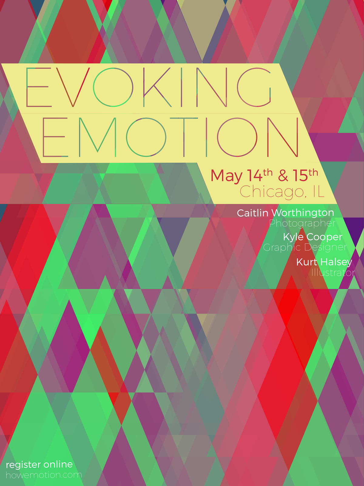 mock conference poster Poster Design