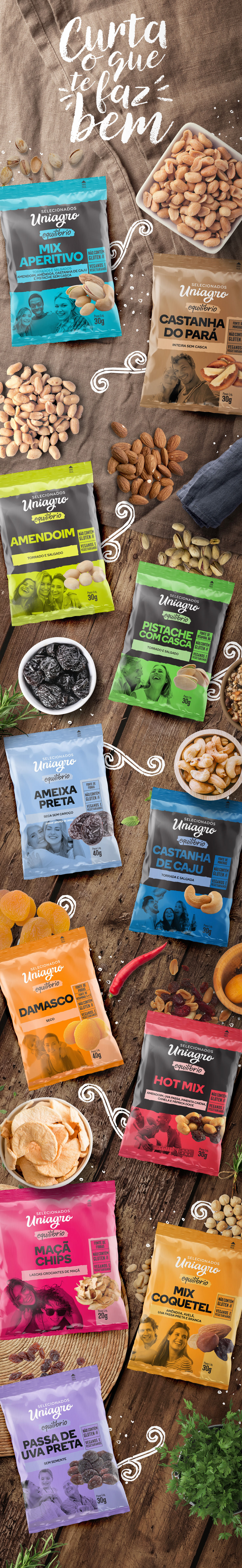 nuts Packaging Brasil porto alegre natural snacks snack