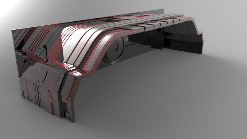 Futuristic Door FUTURSITIC Sci-Fi Door Autodesk Maya autodesk maya