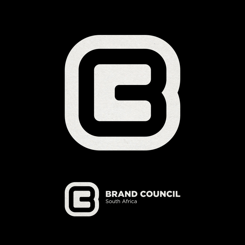 Adobe Portfolio design branding  council south africa Beautiful Cattle clean black-white typographic