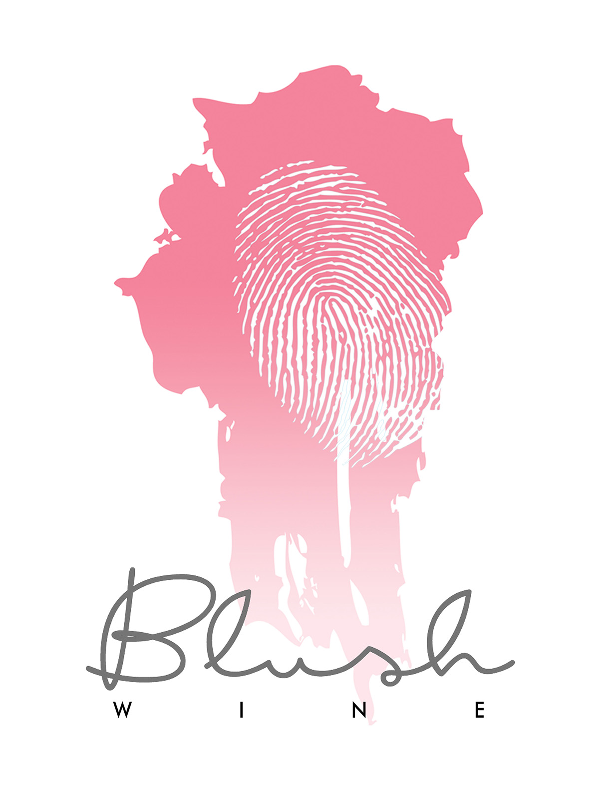 Blush Wine portfolio Logo Design