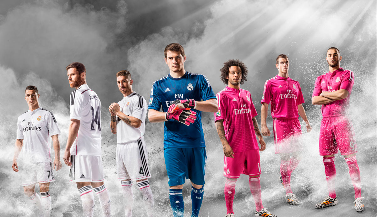 Открытие спонсор. Adidas real Madrid кампейн. Реклама адидас. Футбольный баннер. Футболисты в адидас.