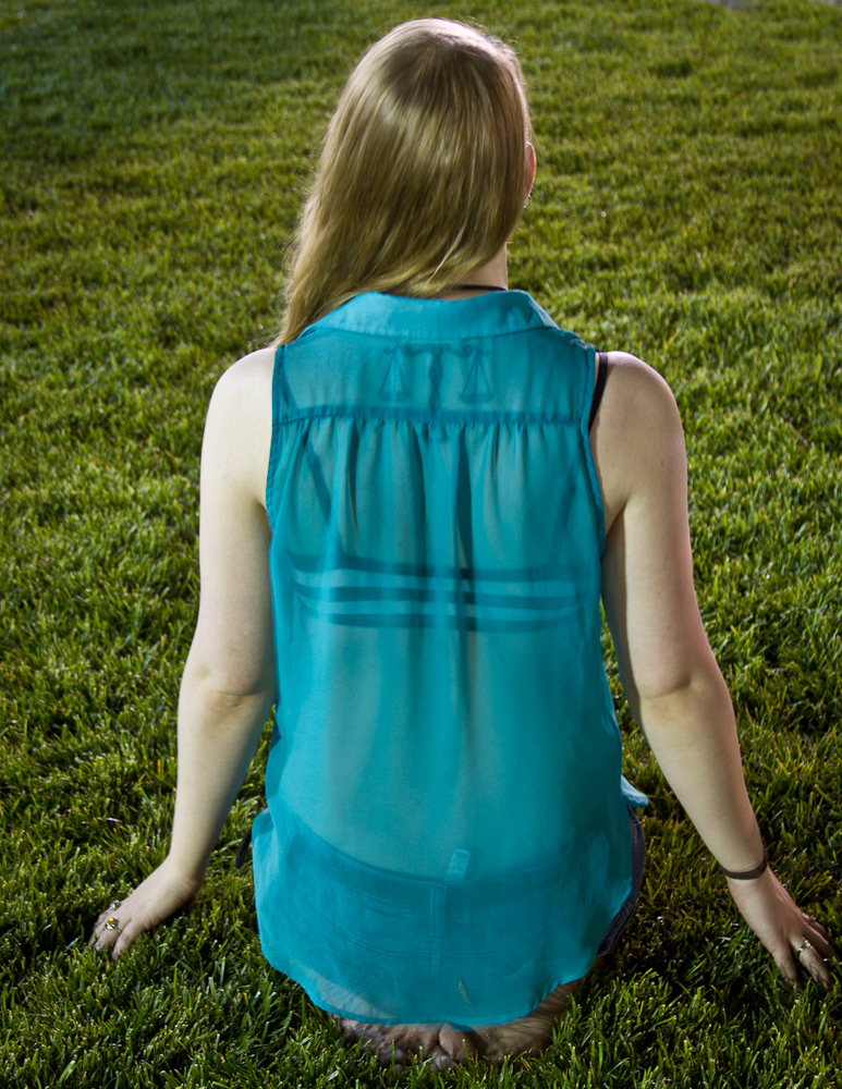 green tim hutto SCAD grass lawn girl surreal