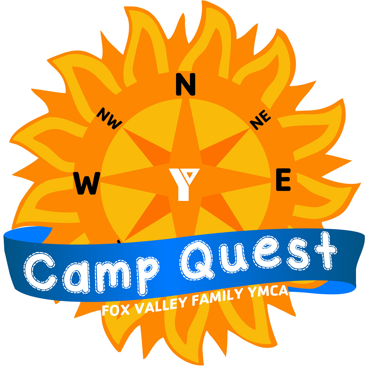logo summer camp ymca Camp Quest