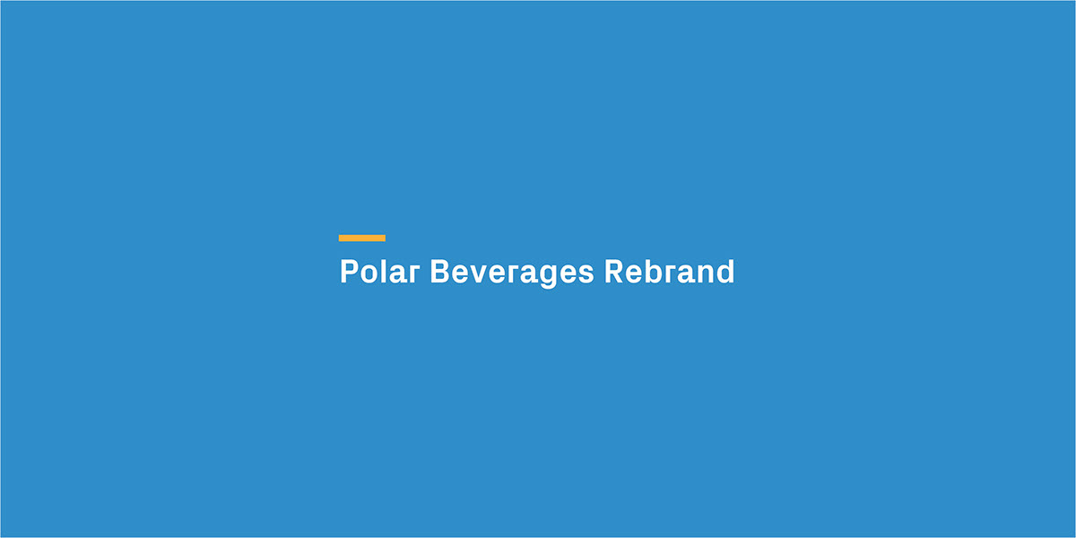 Rebrand visual identity polar beverages New England Massachusetts branding 