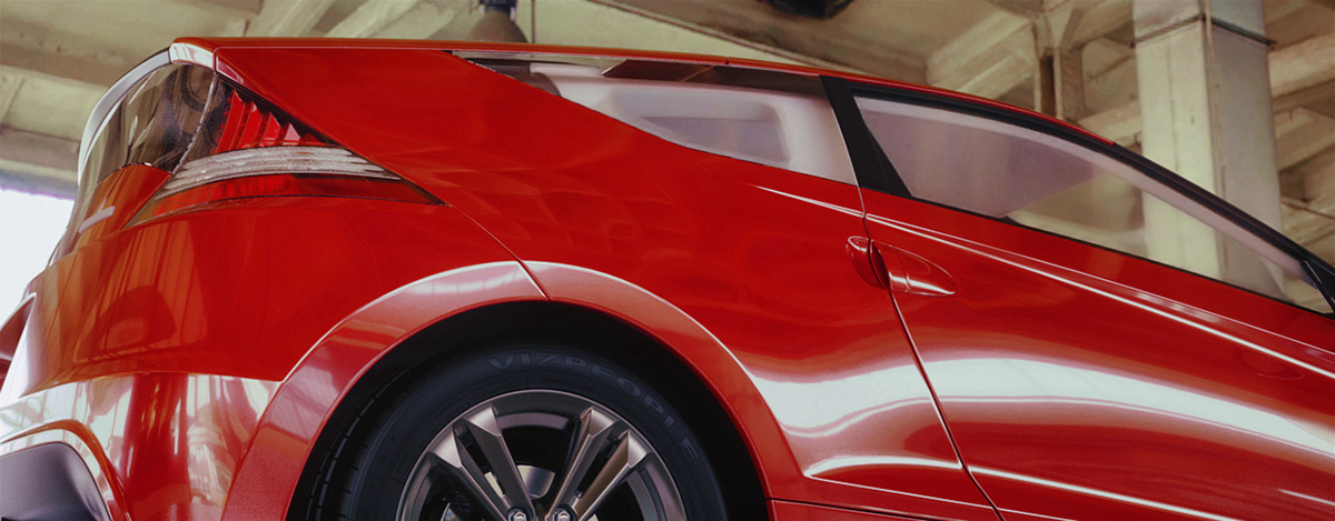 Honda CR-Z - close up
