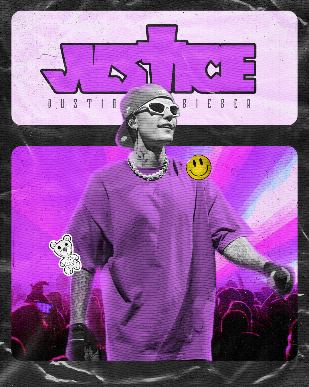 Poster justin bieber - justice tour
