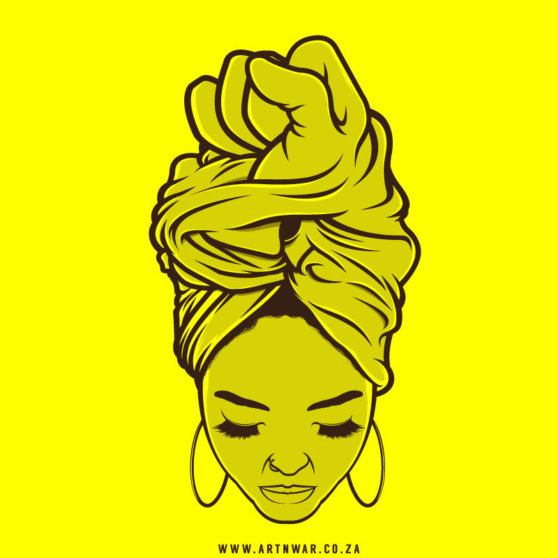 africa ILLUSTRATION  vector Coffee Anderson .Paak women