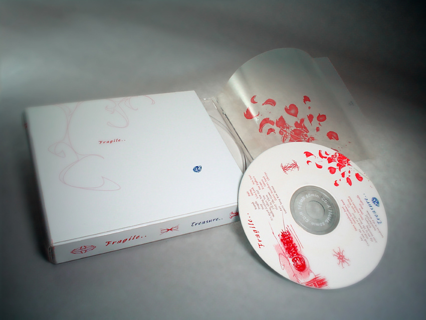 CD cover packaging design