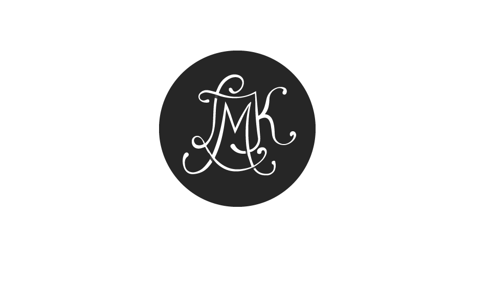 monogram Illustrator typo initials