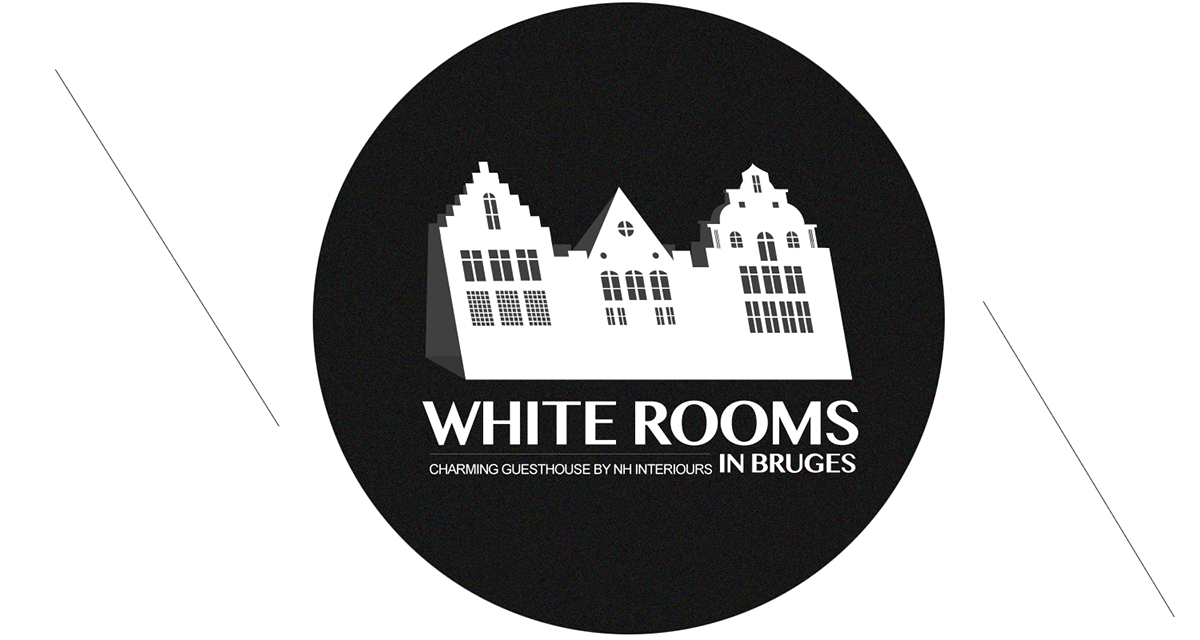 bruges Sanjchek Sanja Sajatovic sanja cezek design logo Logotype Logo Design white rooms White room rooms identity graphic identity
