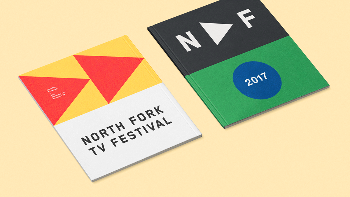 logo brand system festival graphic visual identity colorful type geometric