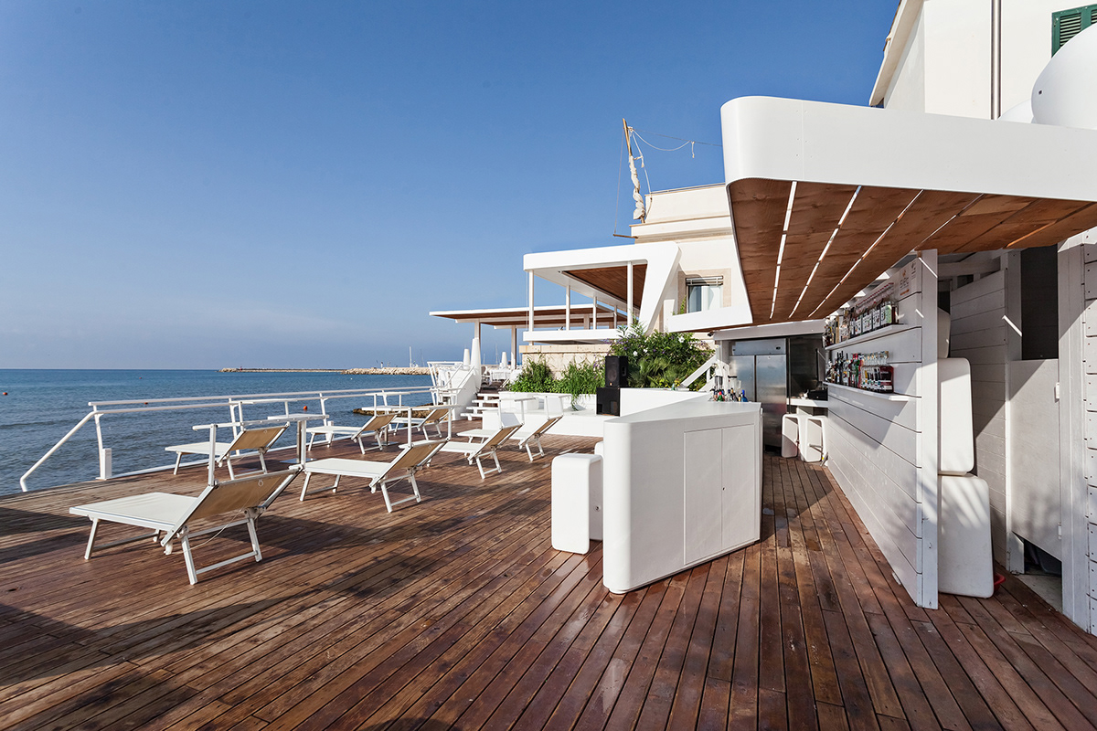 yacht Yachting club sea Terraces pergola arbour