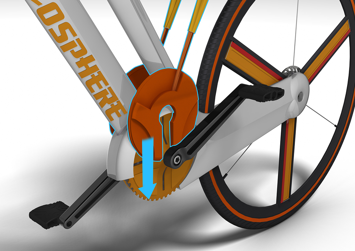 bike bicycle e-bike eco bike contest solsonica sun sunray sunrays POLI design velosphere fixie photovoltaic tent charge charging urban mountain road cycling ride riding module modular  bike frame carbon battery batteries mobility transport transportation design urban mobility