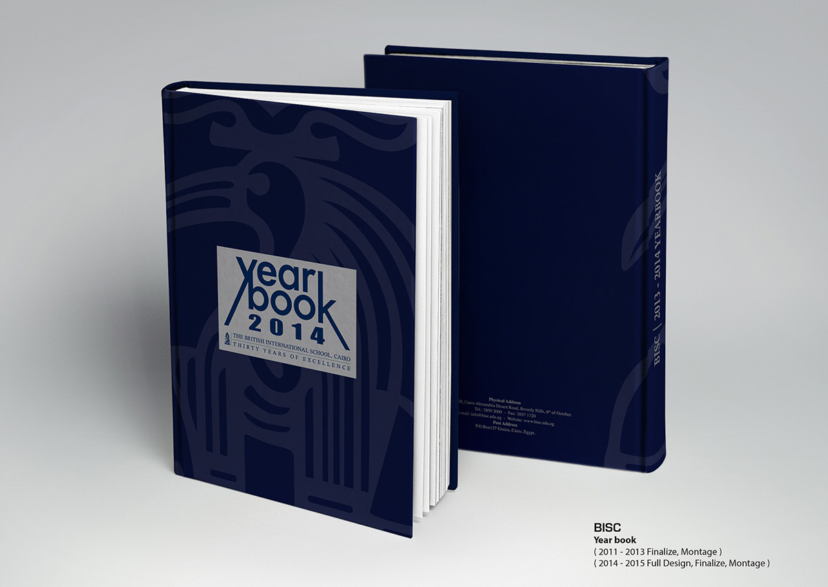 Layout pages design mock-up book