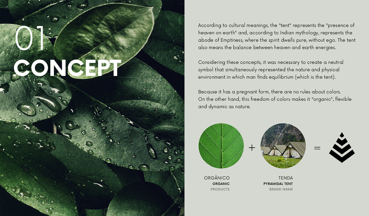 design graphic brand identity logo pattern green ecologic organic Stationery