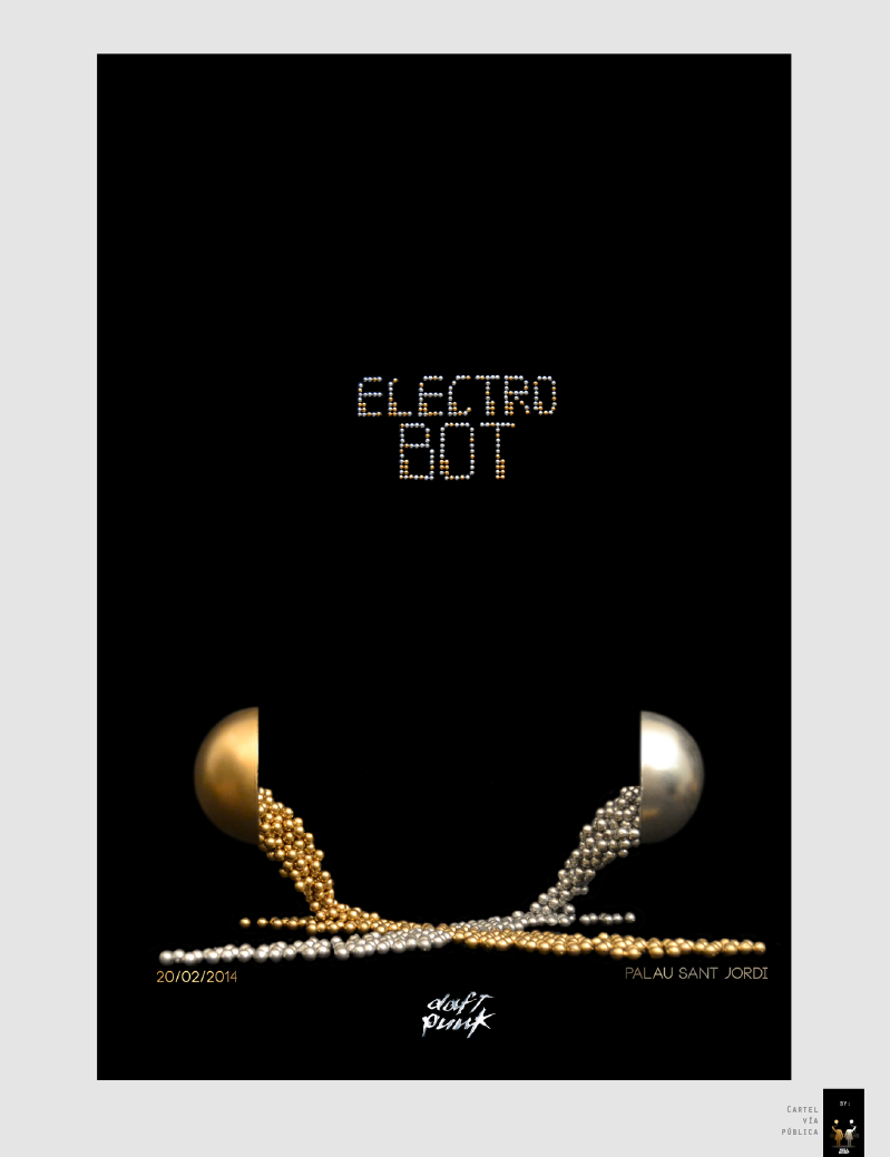 Fotografia diseño publicidad electronica electrobot daftpunk musica electro bot brother
