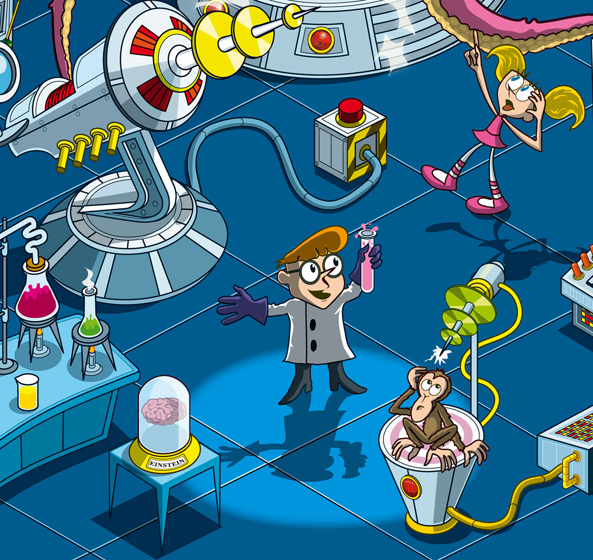 Dexter's Laboratory for Cartoon Network's 20th Birthday on Behance