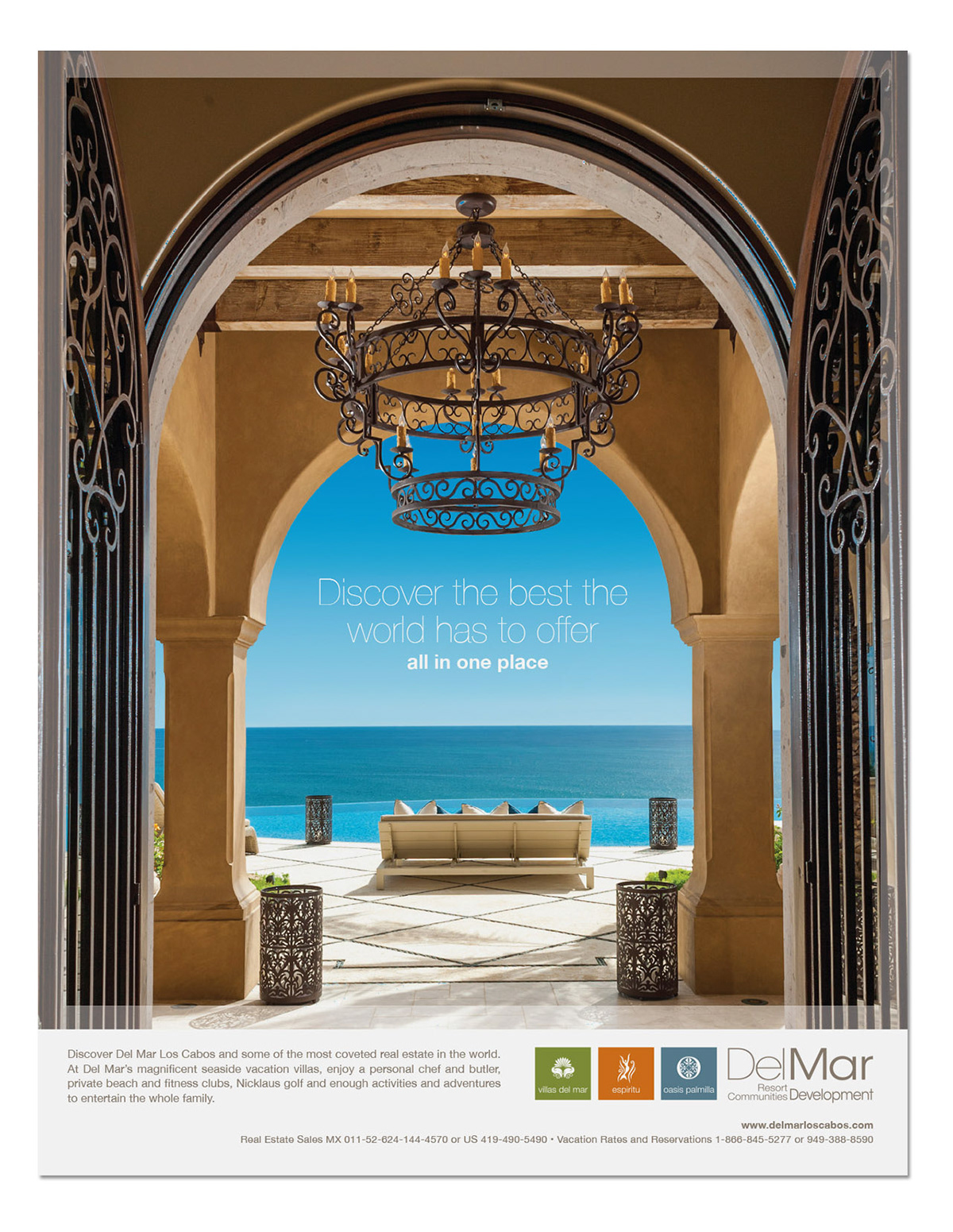 luxury real estate Signage logo brochure ad