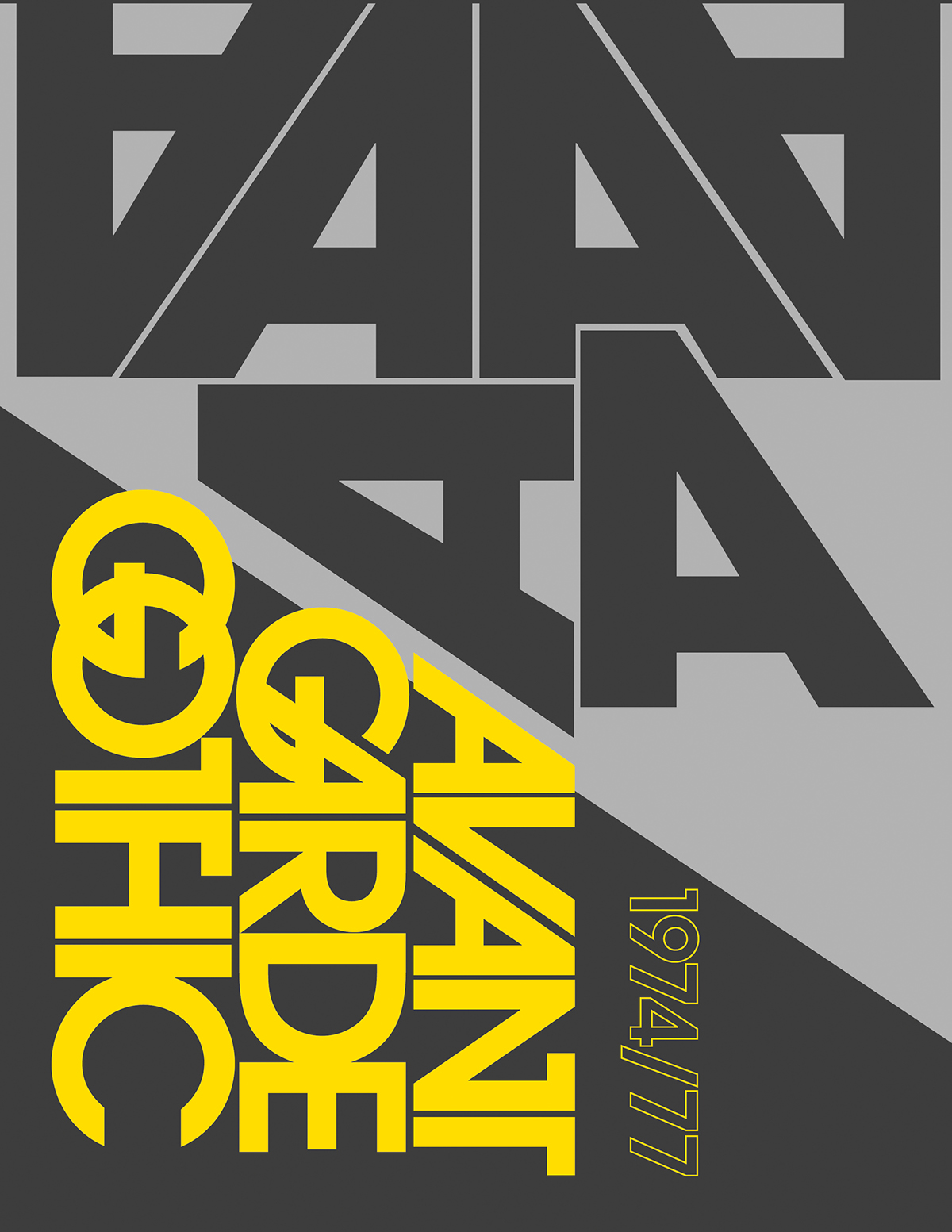 diseño gráfico Avant Garde gothic ITC Catálogo tipográfico tipografia