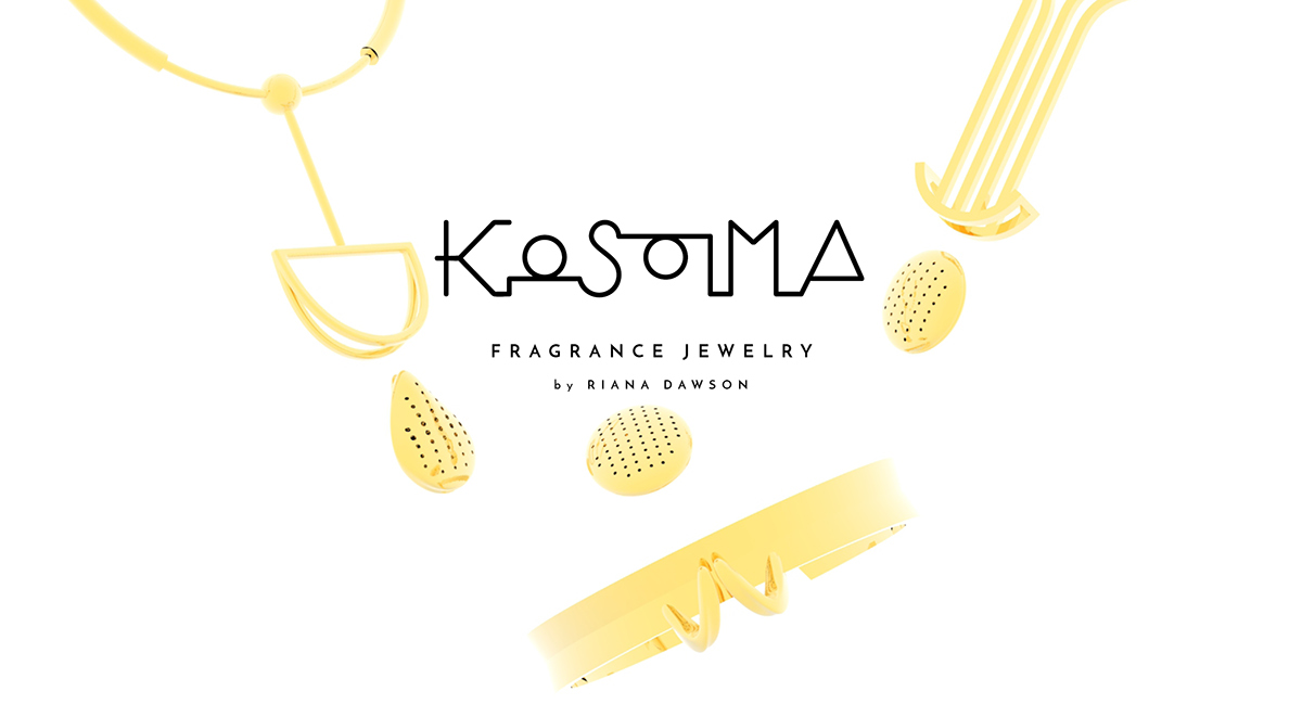 3d printed jewelry Fragrance Aromatherapy perfume Necklace