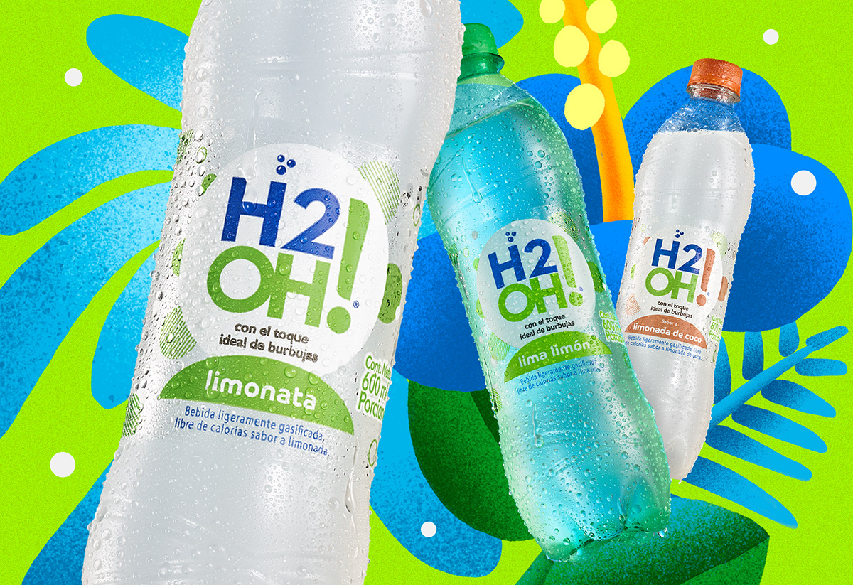 art direction  ILLUSTRATION  colorful Digital Art  Graphic Designer Advertising  designer graphic ads H2OH!