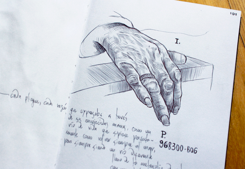 art moleskine sketchbook Fernando fernando forero draw ballpen point pen ink people faces protrait lines cool