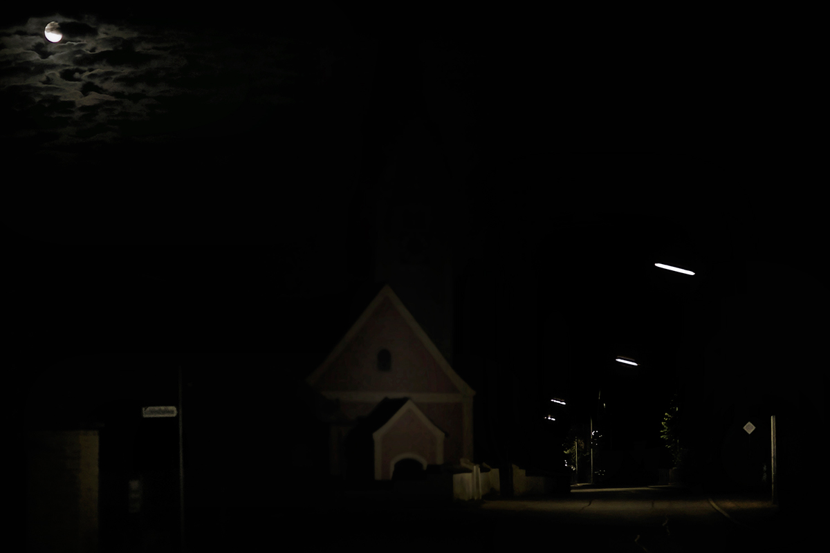 village Street road Street Lighting night dark light Landscape