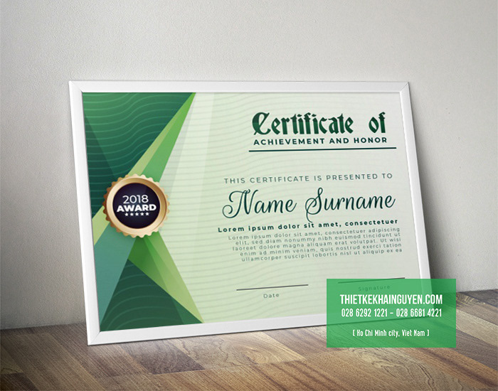 certificate free template
