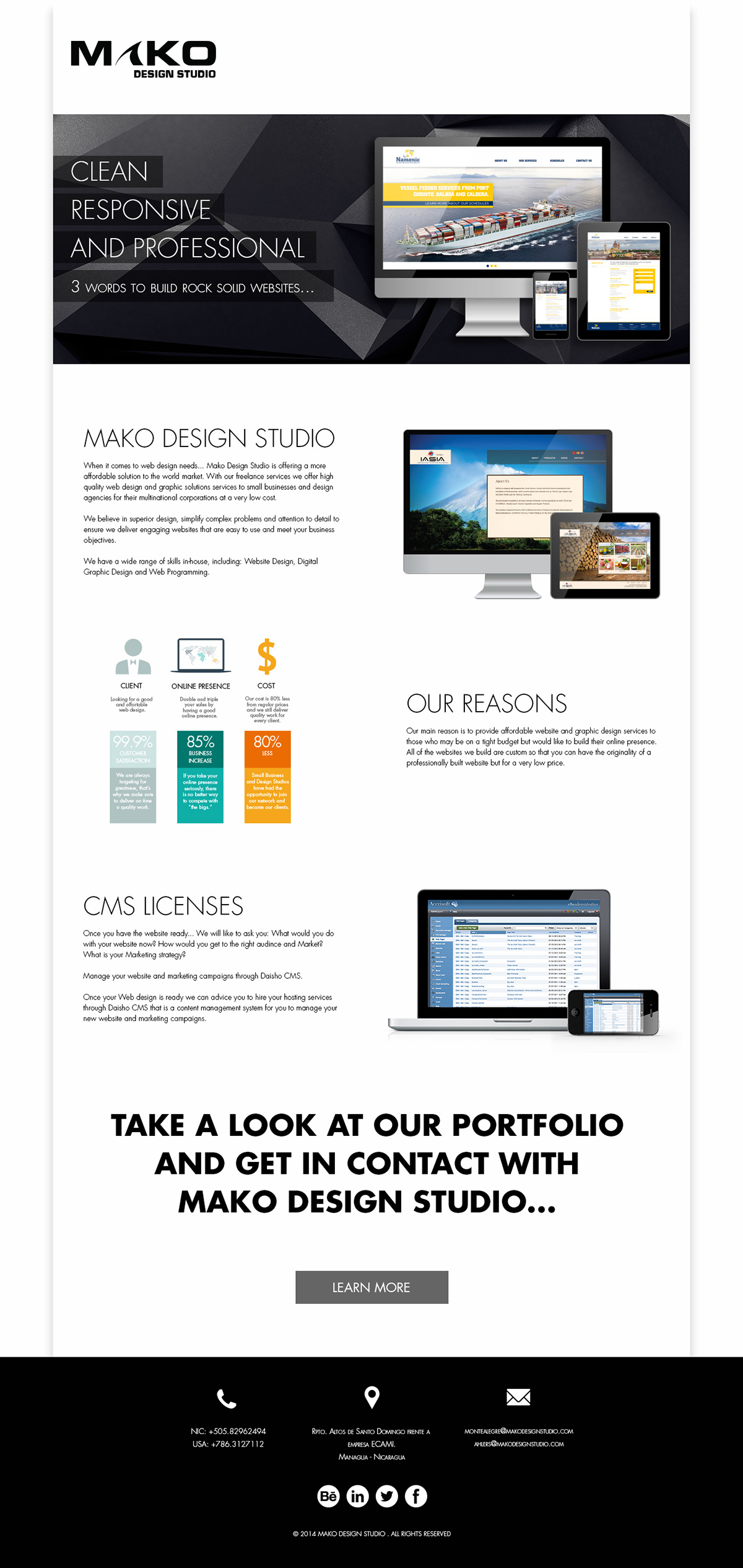 Responsive Design Web studio nicaragua miami web design miami Web Studio nicaragua Digital Graphic Design web solution affordable web design
