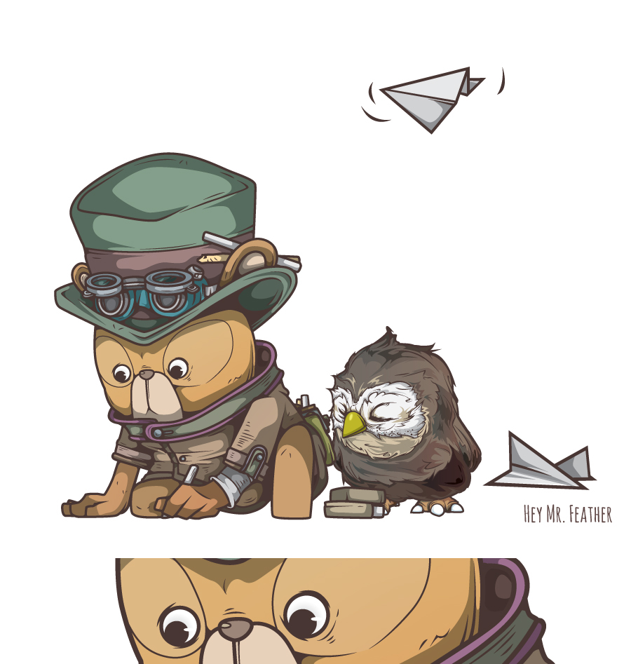 characters bear Bear character 1000DAY Illustrator vector Cozy wind 제주도 벽화마을 신천리 Hey Mr. Feather