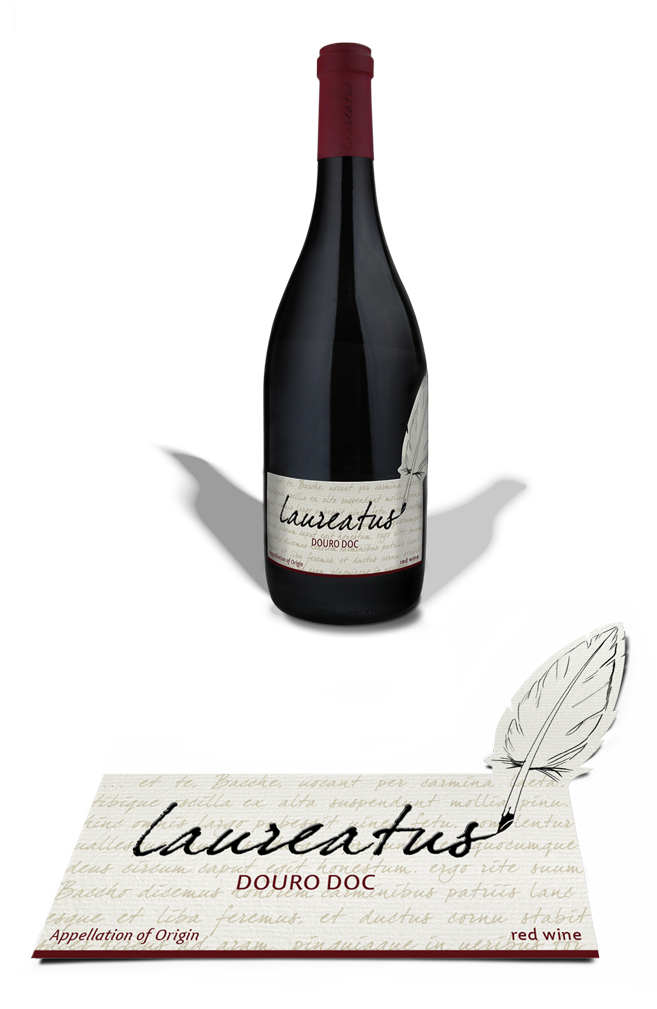 Laureatus wine Label Douro Portugal  portuguese red rótulo vinho