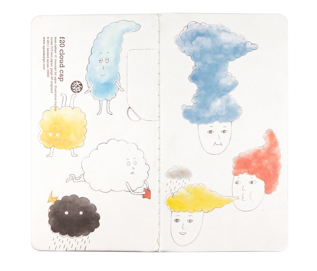 notebook AUGA Design f20 cover