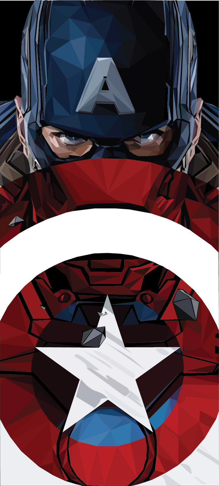 Avengers ILLUSTRATION  iron man marvel SuperHero Character design  Graphic Designer adobe illustrator captain america